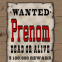 Affiche Wanted!